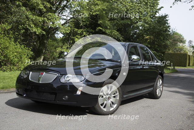 2005 Rover 75 one of the last off the production line. Creator: Unknown.