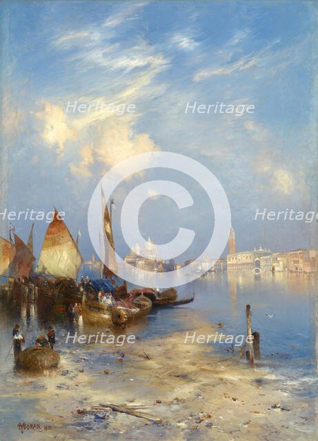 A View of Venice, 1891. Creator: Thomas Moran.