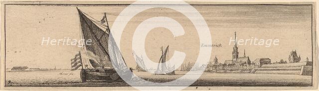 Emmerich, c. 1632/1635. Creator: Wenceslaus Hollar.