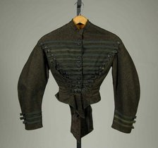 Bodice, American, 1864-70. Creator: Unknown.