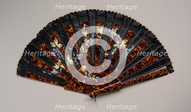 Fan, American, 1870-89. Creator: Unknown.