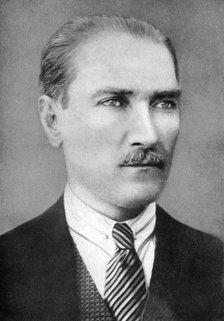 Mustapha Kemal Pasha (1881-1928), Turkish revolutionary, 1926. Artist: Unknown