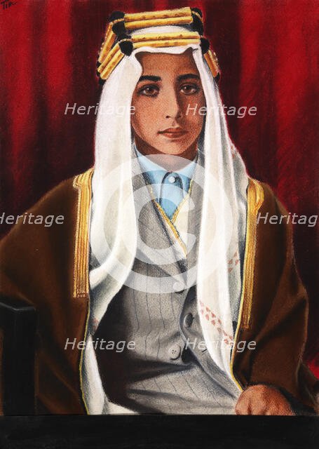 King Feisal of Iraq, c1944. Creators: William Timym, Central Office of Information.