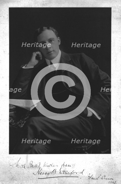 Harry B Stanford, 1902. Creator: Unknown.