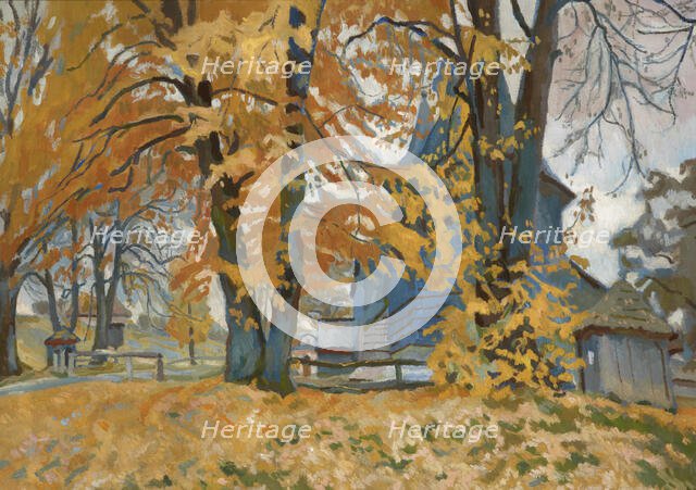 Church in Libusza, between 1920-1924. Creator: Stanislaus Kamocki.