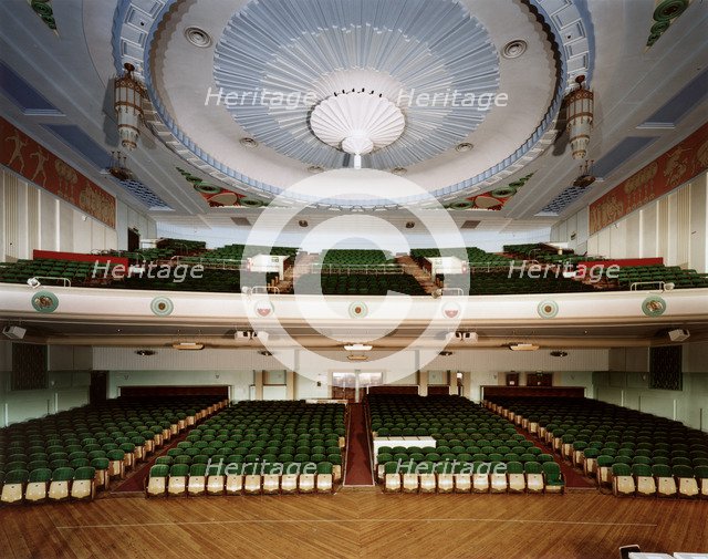 The auditorium of the Forum Cinema, Southgate Street, Bath, 2000.  Artist: JO Davies