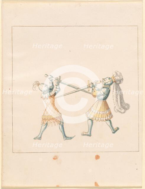 Freydal, The Book of Jousts and Tournament of Emperor Maximilian I: Combats...Plate 159, c1515. Creator: Unknown.