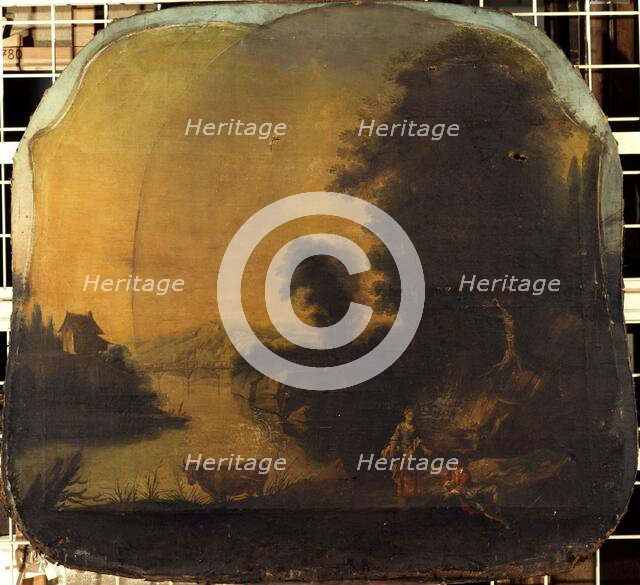 Landscape with a river, between 1701 and 1800. Creator: Unknown.