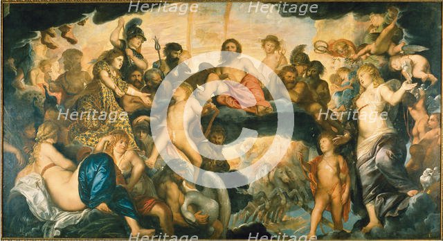 The Council of Gods. Creator: Rubens, Pieter Paul (1577-1640).