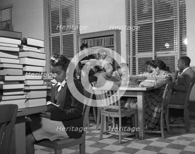 Bethune-Cookman College, Daytona Beach, Florida, 1943. Creator: Gordon Parks.