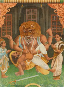 Narasimha, 1886. Creator: Unknown.