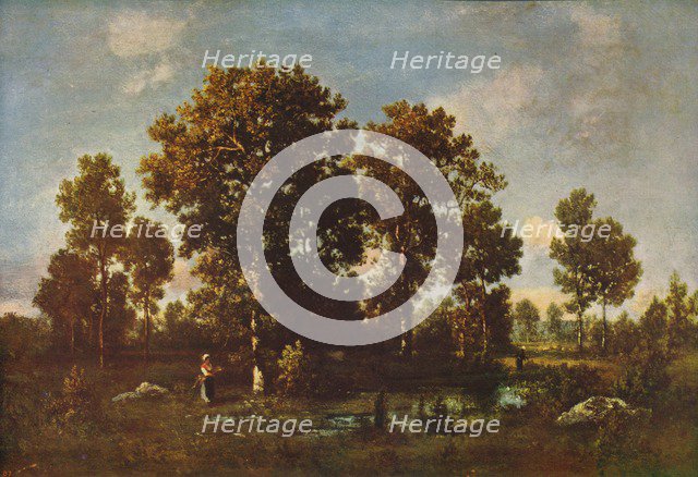 'Sunny Days in the Forest', c1850, (c1915). Artist: Narcisse Virgile Diaz de la Pena.