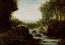 The Walking Tour, between 1847 and 1851. Creator: John Frederick Kensett.