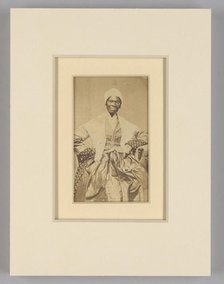 Carte-de-visite of Sojourner Truth, 1863. Creator: Unknown.