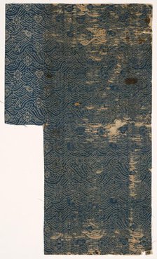 Textile Book Cover, 1800s. Creator: Unknown.