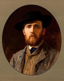 Self Portrait, 1882. Creator: George Reid.