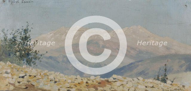 Saharan Jebel, c.1890. Creator: Henry Brokman.