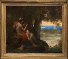 Daphnis and Chloe, c1824. Creator: Francois Pascal Simon Gerard.