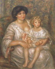 Madame Thurneyssen and her Daughter, 1910.