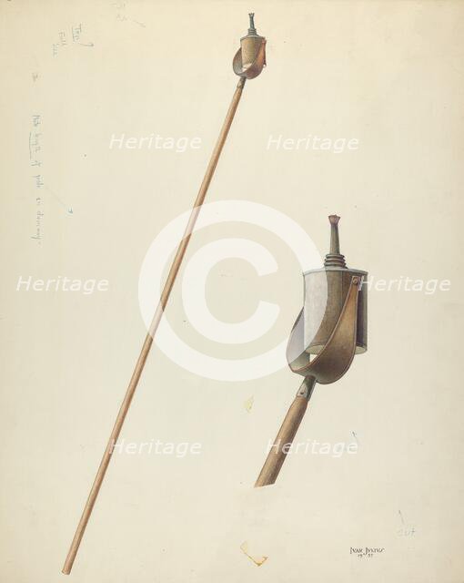 Election Torch, 1937. Creator: Ivar Julius.