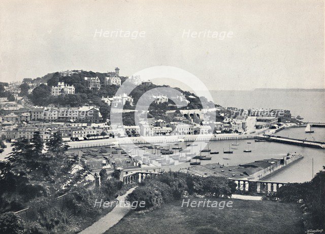 'Torquay - General View from Waldron Hill', 1895. Artist: Unknown.