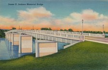 James U. Jackson Memorial Bridge, Augusta, Georgia, 1943. Artist: Unknown