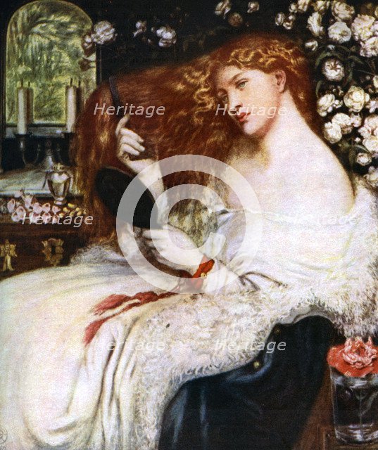 'Lady Lilith', 1886-1887, (1923).Artist: Medici Society Ltd