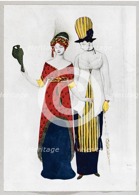 The Decorative Art of Léon Bakst, London: The Fine Art Society, 1913, 1913. Artist: Bakst, Léon (1866-1924)