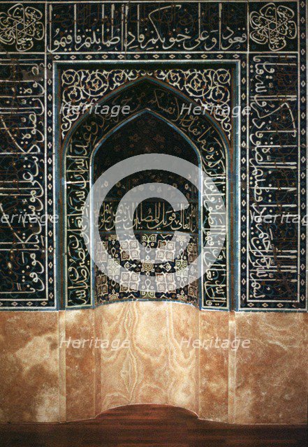 Image of Islamic tilework. Artist: Unknown
