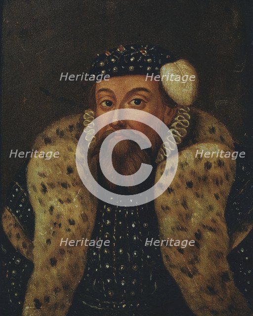 Portrait of King Eric XIV of Sweden (1533-1577).