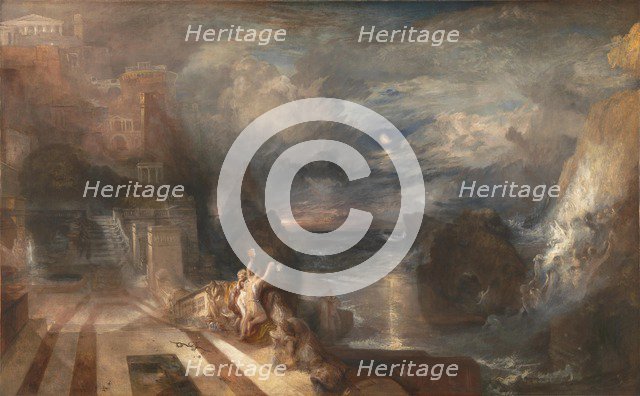 The Parting of Hero and Leander, before 1837. Artist: Turner, Joseph Mallord William (1775-1851)