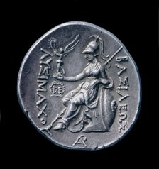 Ancient Greek silver coin, 286 BC-281 BC. Artist: Unknown.