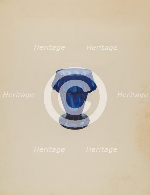 Salt Cellar, c. 1936. Creator: John Tarantino.