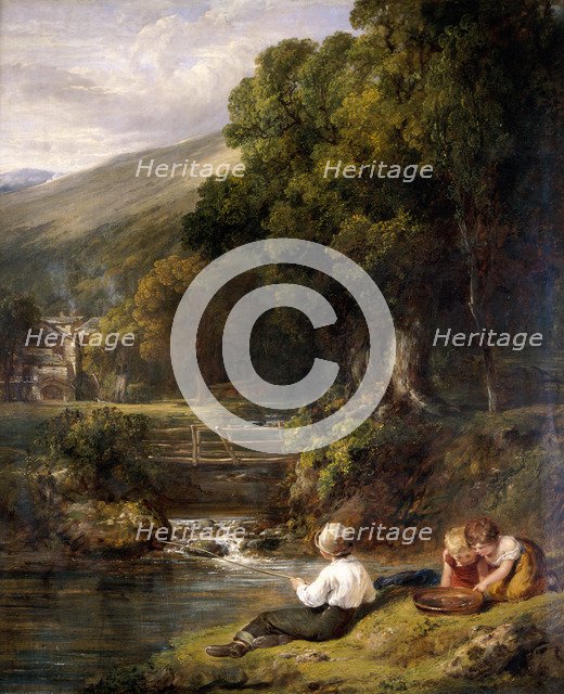 'Borrowdale', Cumbria, 1821. Artist: William Collins