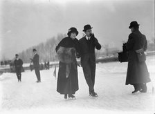 Mrs. Arthur Lewis Skating, 1912. Creator: Harris & Ewing.