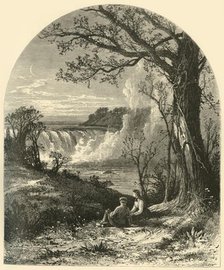'Cohoes Falls', 1874.  Creator: John Karst.