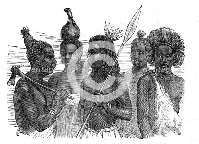 Group of Wanyamwezi, 1872. Creator: Unknown.