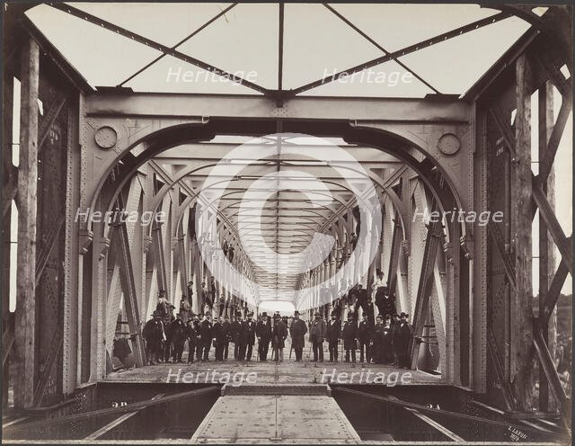 Lessart Viaduct on the Rance River, October 1879. Creator: Louis Lafon.