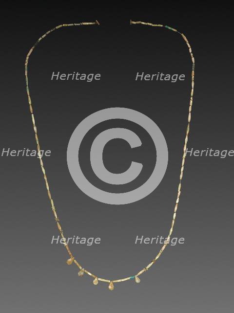 Single Strand Necklace, 2040-1648 BC. Creator: Unknown.