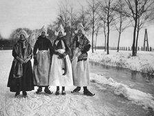 Winter, Volendam, Netherlands, c1934. Artist: Unknown