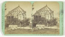 Eagle's Cage, Lincoln Park, Chicago, c. 1873.  Creator: Copelin & Son.