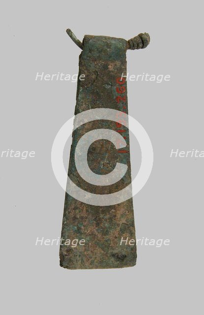 Tweezers, Frankish, 7th century. Creator: Unknown.