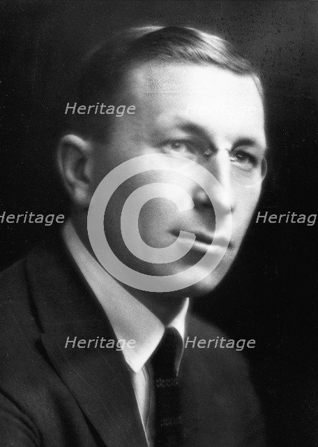Frederick Grant Banting (1891-1941), Canadian physiologist, 1923. Artist: Unknown
