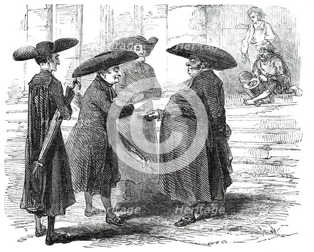 Ecclesiastics, 1850. Creator: Unknown.