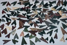 Arrow-points from the Sahara, 7th century BC. Artist: Unknown
