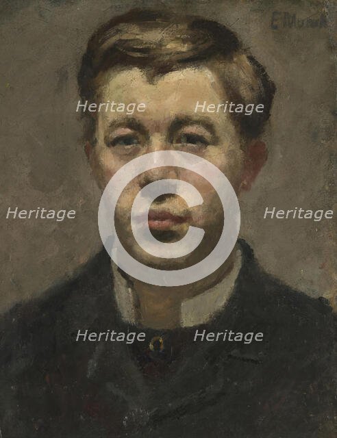 Thorvald Torgersen, 1882. Creator: Edvard Munch.