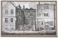 Montague House, Montague Close, Southwark, London, 1808. Artist: Anon