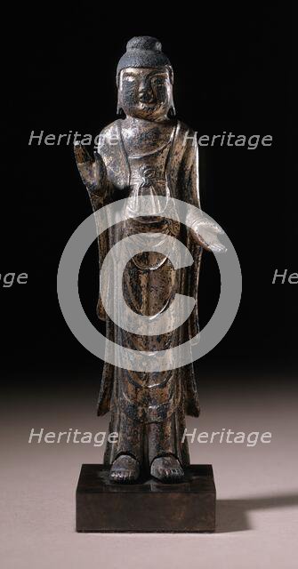 Standing Buddha, 9th-early 10th century. Creator: Unknown.