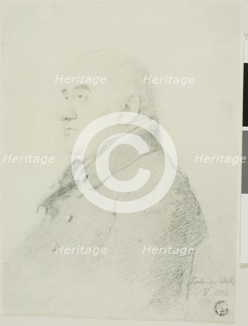 Portrait of a Gentleman, 1816. Creator: George Dance.