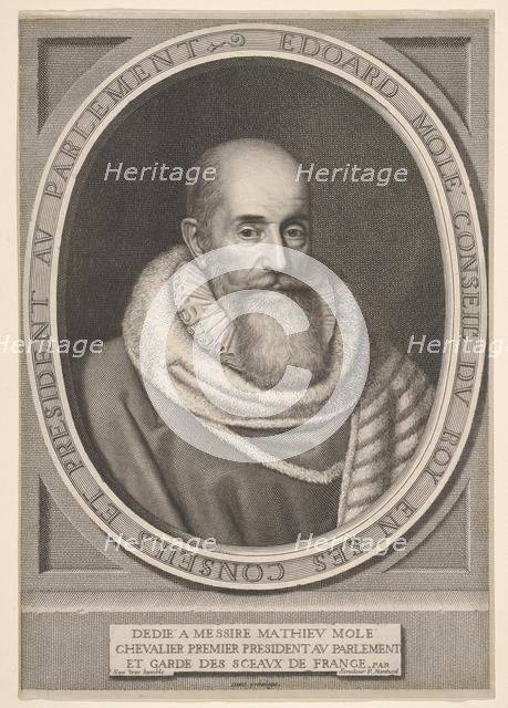 Edouard Molé, ca. 1653. Creator: Robert Nanteuil.